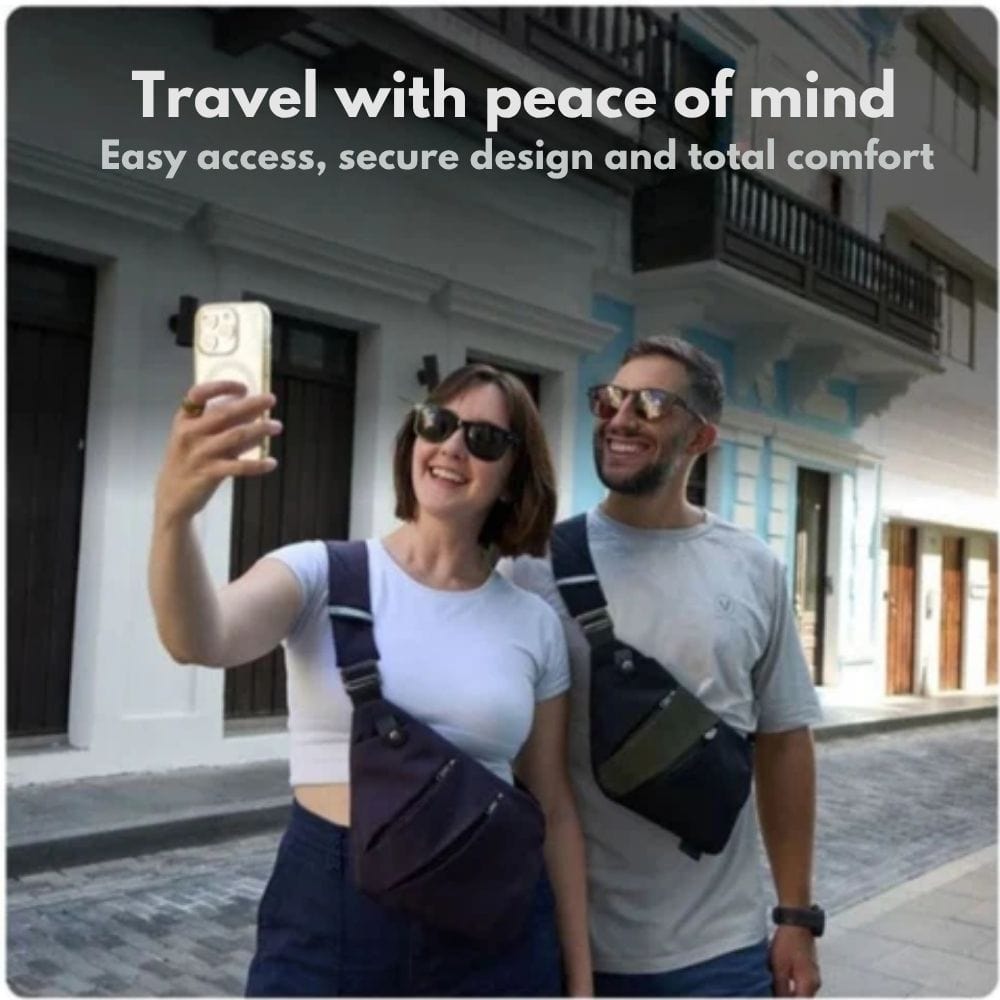 Bezpečná crossbody taška