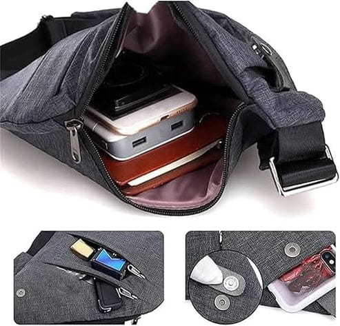 Bezpečná crossbody taška