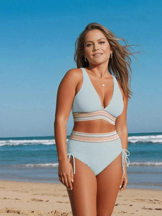 Tvarující elegantní bikiny s vysokým pasem