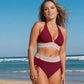 Tvarující elegantní bikiny s vysokým pasem